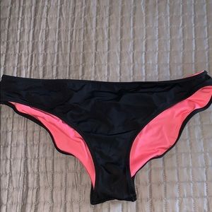 Pink Victoria Secret cheeky swim bottoms